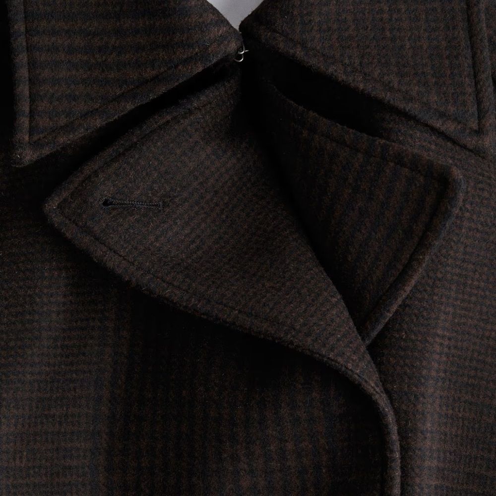 H&M Black Long Coat - Picture 9 of 9